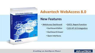 Advantech WebAccess 80 Webinar Business Intelligence Dashboard Advantech EN [upl. by Wiener]