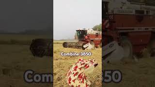 1 Din combine harvester ke sath riceharvester agriculture foryou agriculturefarming [upl. by Eitsirhc441]