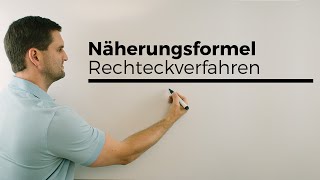 Näherungsformel zum Rechteckverfahren Numerische Integration  Mathe by Daniel Jung [upl. by Buttaro]