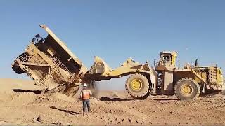 Cliff Collapse on Truck and Excavator Total Dangerous Idiots At Work Heavy Equipment Fails amp Wins [upl. by Nivrad622]