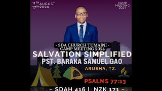 CAMPMEETING 2024 THEME SALVATION SIMPLIFIED [upl. by Devora]