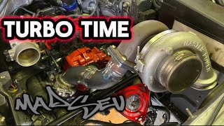 Fitting turbo to the rx8 [upl. by Wivina]