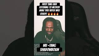 Wu Tang Shadowboxin Reaction First time listening to methodman He cold methodman dextv [upl. by Sacha]