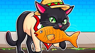 Me convertí en un gato 🐈🏙️🐈‍⬛ SILVIOGAMER en Little Kitty Big City 🐟 [upl. by Alroi]