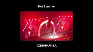 Hot Summer 🔥 ZEROBASEONE ZB1 ZB1NMANILA TIMELESSWORLD ZEROSE ZEROBASEONETHEFIRSTTOUR [upl. by Elata]