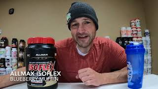 Review Allmax Isoflex Blueberry Muffin [upl. by Parrish507]