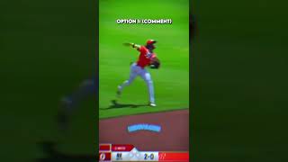 Which Play Was Better edit mlb baseball [upl. by Ham305]