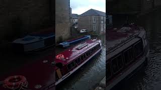 Leaving on Time and a Wave From the Captain of Cobby Dale  Skipton Boat Trips  Skipton yorkshire [upl. by Xirtaeb]