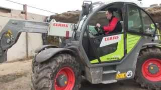 FARMERS GUARDIAN ON TEST Claas Scorpion Telehandler 7055 [upl. by Gnemgnok160]