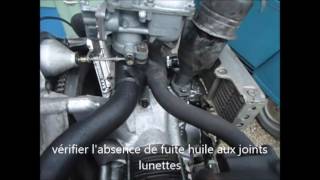 test pression huile reniflard restauration moteur 2cv deuch 602 [upl. by Bust]