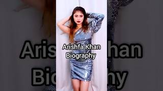 Arishfa Khan Biography 🥰💃 [upl. by Naman]