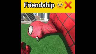 Spiderman Fight Franklin In Indian Bike Driving 3d shorts indianbikedriving3d [upl. by Albers]