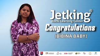 Jetking Kochi Students Testimonial  Congrats Bibina Baby Placed in Squad Global IT Services [upl. by Irrem]