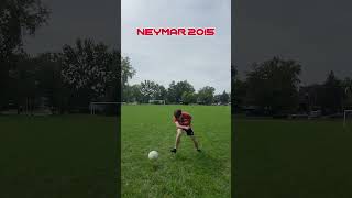 Neymar 2023 VS Neymar 2015 shorts football soccer [upl. by Otsedom]