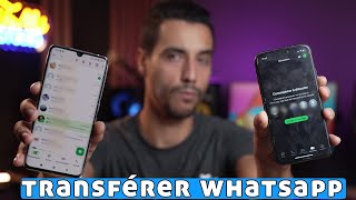 100 Succès Comment transférer WhatsApp diPhone vers Android2024 [upl. by Perrie281]