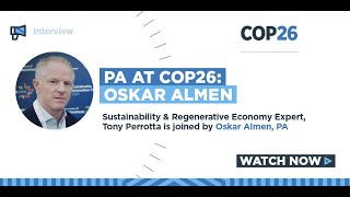 PA at COP26 Insights from Oskar Almén [upl. by Atoked]