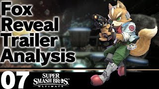 SSBU Fox Reveal Frame Data Analysis [upl. by Walt]