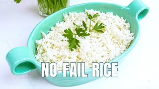 How To Cook The Perfect Basmati Rice  Quick StepByStep Version [upl. by Nallac]