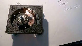 Thermomagnetic Motor R3 Test 1 [upl. by Netsryk]