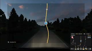 kirkenes norway to tornio finland ETS2MP time lapse 16x 1080p [upl. by Atinnod]