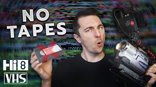 Filming on Vintage Hi8VHS Camera Made Easy  Tapeless Build [upl. by Vadnee]