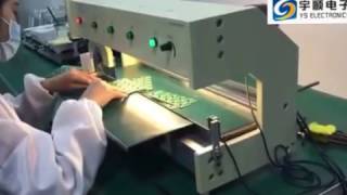 PCB de panelling machinepre VGroove boards [upl. by Inavoig402]