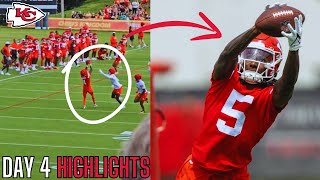 The Kansas City Chiefs Training Camp Is ELECTRIC Hollywood Brown Xavier Worthy First Look [upl. by Ume]