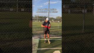 Dude With Horrible Mechanics But Rakes 🤣 baseball comedy hitting cagebombs [upl. by Nhguavaj]