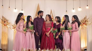 Wedding dance  Malayalam Wedding Performance  Couple Wedding Dance [upl. by Akenat]