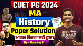 CUET PG 2024 MA History Paper Solution  Memory Based Questions amp Answers Sanskar Sir Study Capital [upl. by Rahs688]