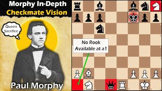 Morphys InDepth Checkmate Vision  Morphy vs Carpentier 1849 [upl. by Layton]