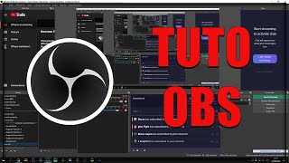 TUTO COMPLET OBS STUDIO [upl. by Arodal]