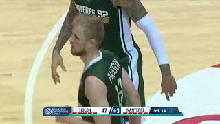 Nanterre 92 Highlights vs Hapoel Holon [upl. by Krisha]