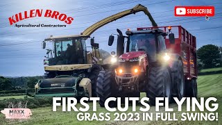 Killen Bros  First Cuts Flying  Grass 2023 in Full Swing [upl. by Alrahs621]