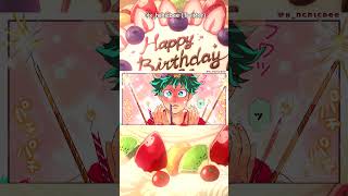 BKDK  ItsSoraASMR  Dekus Birthday Surprise 🎊 bakudekuasmr happybdaydeku bkdkomegaverse [upl. by Odetta]