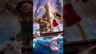 Sind euch diese versteckten Hinweise im Disney Film Vaiana aufgefallen shorts disney [upl. by Jaime]