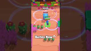 Barley NOW vs THEN😳 brawlstars shorts [upl. by Oinegue785]