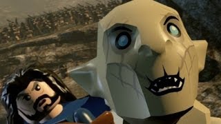 LEGO The Hobbit PS4 100 Guide  Chapter 3  Azog the Defiler All Minikits [upl. by Spense591]