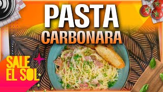 Receta pasta carbonara con la chef Ingrid Ramos y Mark Tacher [upl. by Teerell47]