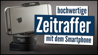 ZEITRAFFER MIT DEM SMARTPHONE ERSTELLEN  So machst du Zeitraffer unterwegs  TUTORIAL [upl. by Won]