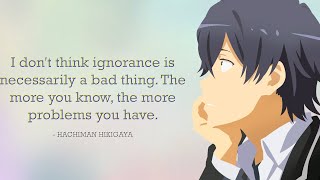 Hikigaya Hachiman  Why i want to be a bear [upl. by Bartholomeus]