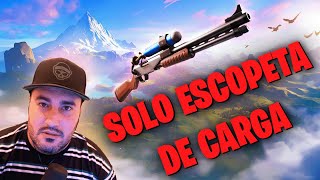 💀 ¡Ganando Solo con Escopeta de Carga 💀  Fortnite ZB [upl. by Hgielanna]