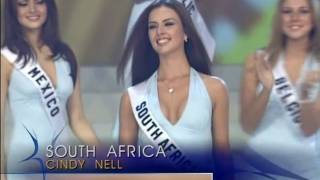 MISS UNIVERSE 2003 Top 15 Announcement [upl. by Merlina296]