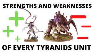 Strengths and Weaknesses for EVERY Codex Tyranids Unit  Tyranid Tactics [upl. by Sivrep]