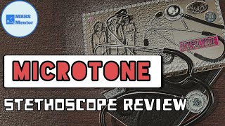 Microtone Stethoscope Review  Which Stethoscope to buy  Price Durability Quality  MBBS Mentor [upl. by Ahsekal]