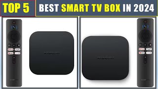 BEST Smart TV BOX In 2024  TOP 5 BEST Global Version Xiaomi Mi TV Box Review [upl. by Kehoe236]