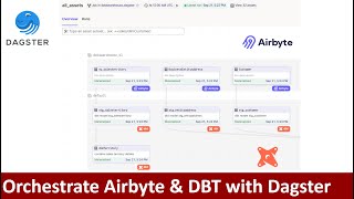 Orchestrate Airbyte amp dbt with Dagster  Orchestrate Modern Data Stack with Dagster  Airbyte  dbt [upl. by Cinda]