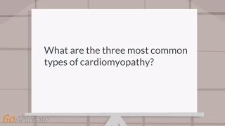 What are the types of cardiomyopathy [upl. by Mccormac310]