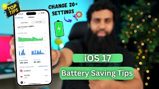 IOS 17 battery saving tips  iOS 17 Battery Drain Problem on iPhones ft Wondershare Recoverit [upl. by Esikram]