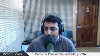 TUTORIAL 1  Conectar Dinesat Visual Radio y Vmix [upl. by Nivag467]